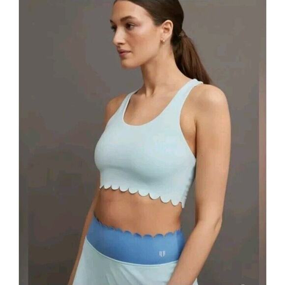 EleVen By Venus Williams Pretty Power Sports Bra Ice Blue Size Small New $78 - Picture 1 of 8